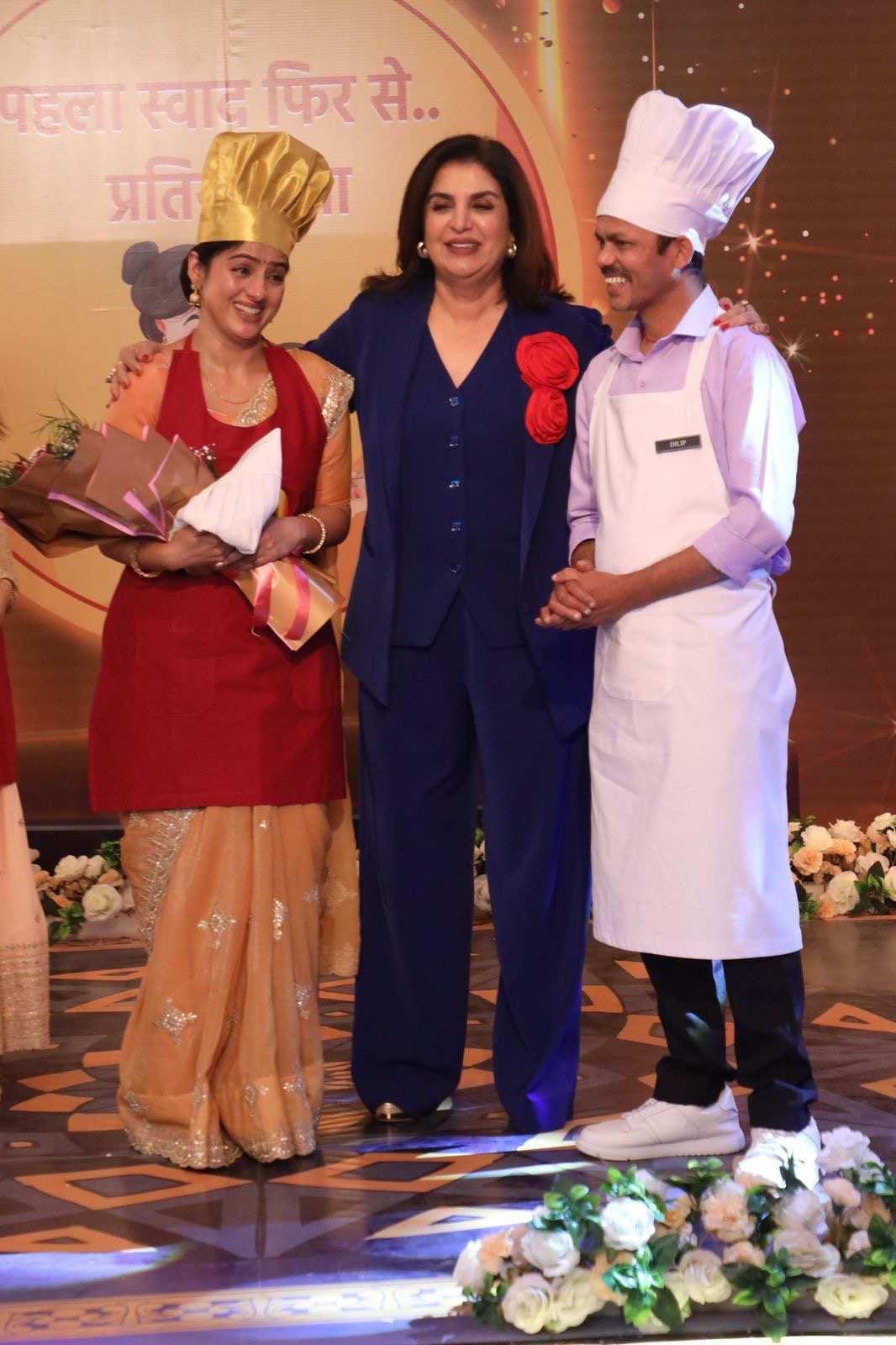 Farah Khan & Dilip turn up the tadka in COLORS’ ‘Mangal Lakshmi’ Pehla Swaad Challenge