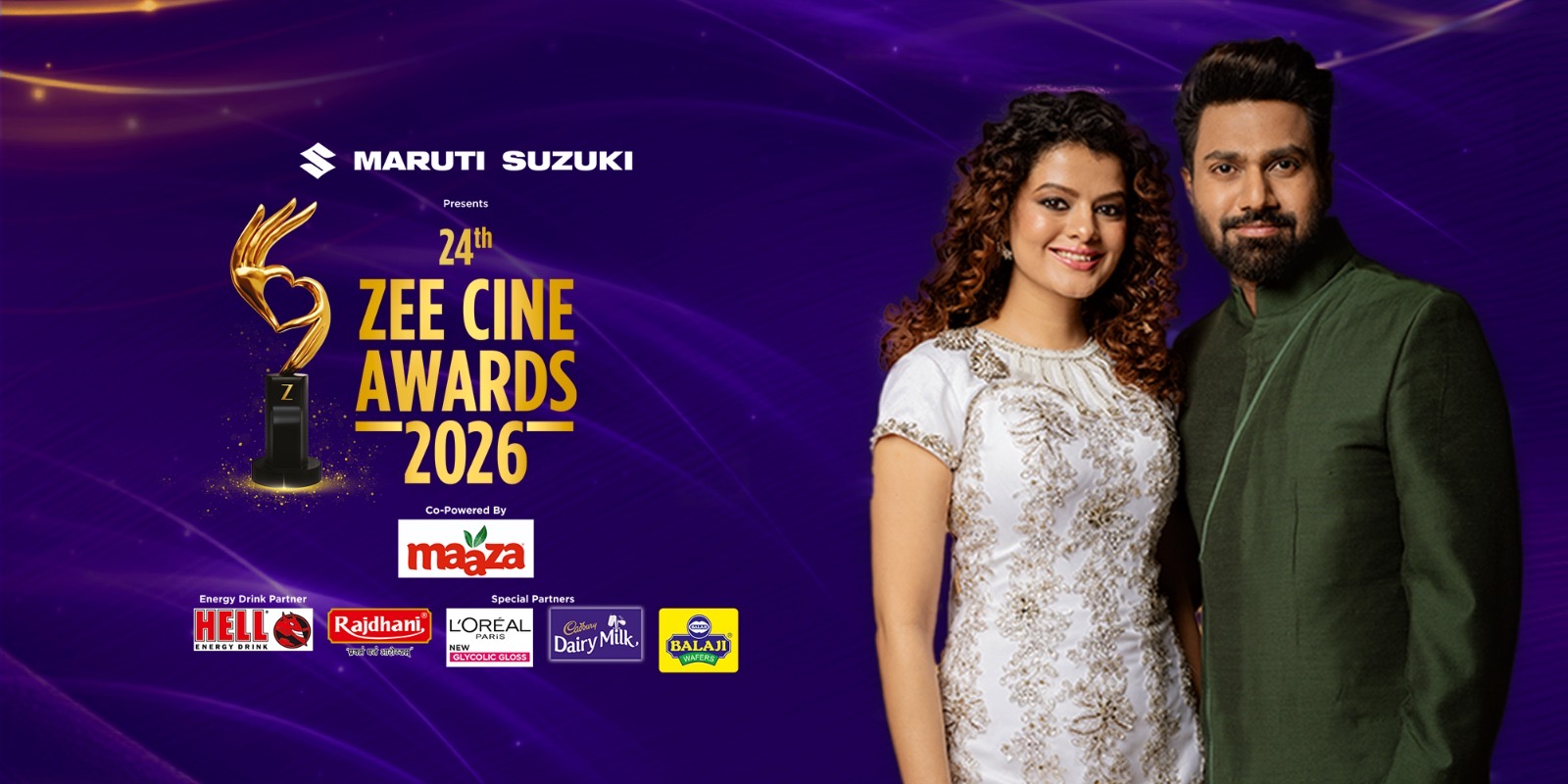 Celebrating the He-Man with a gentle soul: Mithoon & Palak Muchhal pay a Musical Tribute to Dharmendra at Maruti Suzuki presents 24th Zee Cine Awards 2026