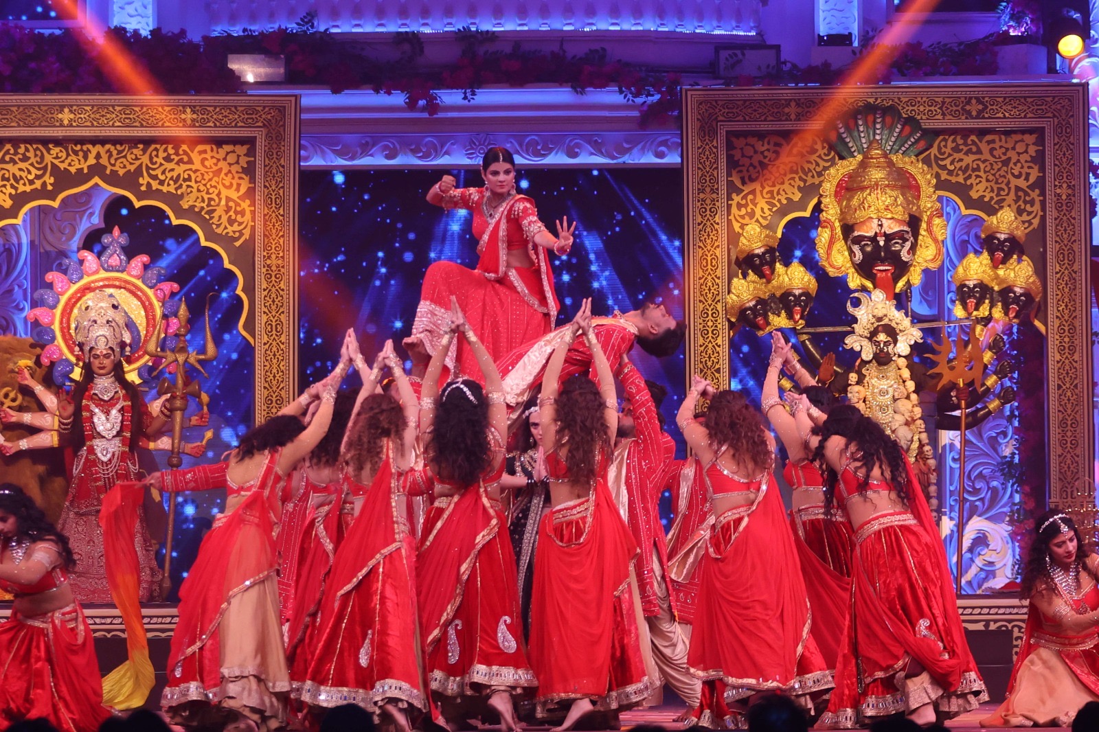 Durga, Kaali, Lakshmi, Annapoorna: Zee TV heroines brings divine power to the Zee Kutumb Awards 2026The Zee Kutumb Awards 2026 turned into a spectacle of Shakti and storytelling as the leading ladies of Zee TV stepped beyond their on-screen worlds to embody the divine. In a performance that was as symbolic as it was powerful, the female leads from Vasudha, Saru, Tumm Se Tumm Tak , and Jagadhatri transformed into revered Indian goddesses, bringing alive not just mythology, but the very essence of their characters. Each act seamlessly blended performance with personality. Saru embodied Durga with fierce strength, Vasudha portrayed Annapoorna with nurturing grace, Jagadhatri channelled Kaali’s intense power, and Anu from Tumm Se Tumm Tak brought Lakshmi to life with elegance and warmth.Speaking about becoming Durga, Mohak Matkar who plays Saru in Zee TV’s Saru said, “This performance was special because Ma Durga embodies strength and fearlessness, just like Saru. It demanded both physical intensity and emotional depth, and at times, I felt completely immersed in that shakti. It was exhausting, yet deeply empowering.”Talking about embodying Annapoorna, Priya Thakur who plays Vasudha in Zee TV’s Vasudha said, “Vasudha has always been about nurturing others, so portraying Annapoorna felt like a natural extension of her journey. The act was rooted in grace and emotion, and I focused on conveying warmth and compassion, it was a calming yet powerful experience I’ll always cherish.”Reflecting on her transformation into Kaali, Sonakshi Batra who plays Jagadhatri in Zee Tv’s Jagadhatri said, “Playing Kaali was physically and emotionally intense. Jagadhatri’s soft exterior and fierce core align with Kaali’s peak shakti, demanding sharp, powerful energy in every move. It was challenging because we had to learn it with the ongoing shoot schedule, yet it felt incredibly liberating as an actor.”Speaking about becoming Lakshmi, Niharika Chouksey who plays Anu in Zee Tv’s Tumm Se Tumm Tak said, “Lakshmi symbolises positivity, prosperity, and inner strength, just like Anu’s journey. For me, it was about balancing grace and strength, not just in appearance but in feeling. The audience’s love made it a truly divine moment.”The goddesses were not just mythological representations; they were extensions of the women audiences have come to love every day. In a night that celebrated television’s finest, this act stood out as a tribute to the evolving portrayal of women on Zee TV, women who are not just protagonists of their stories, but forces of nature.