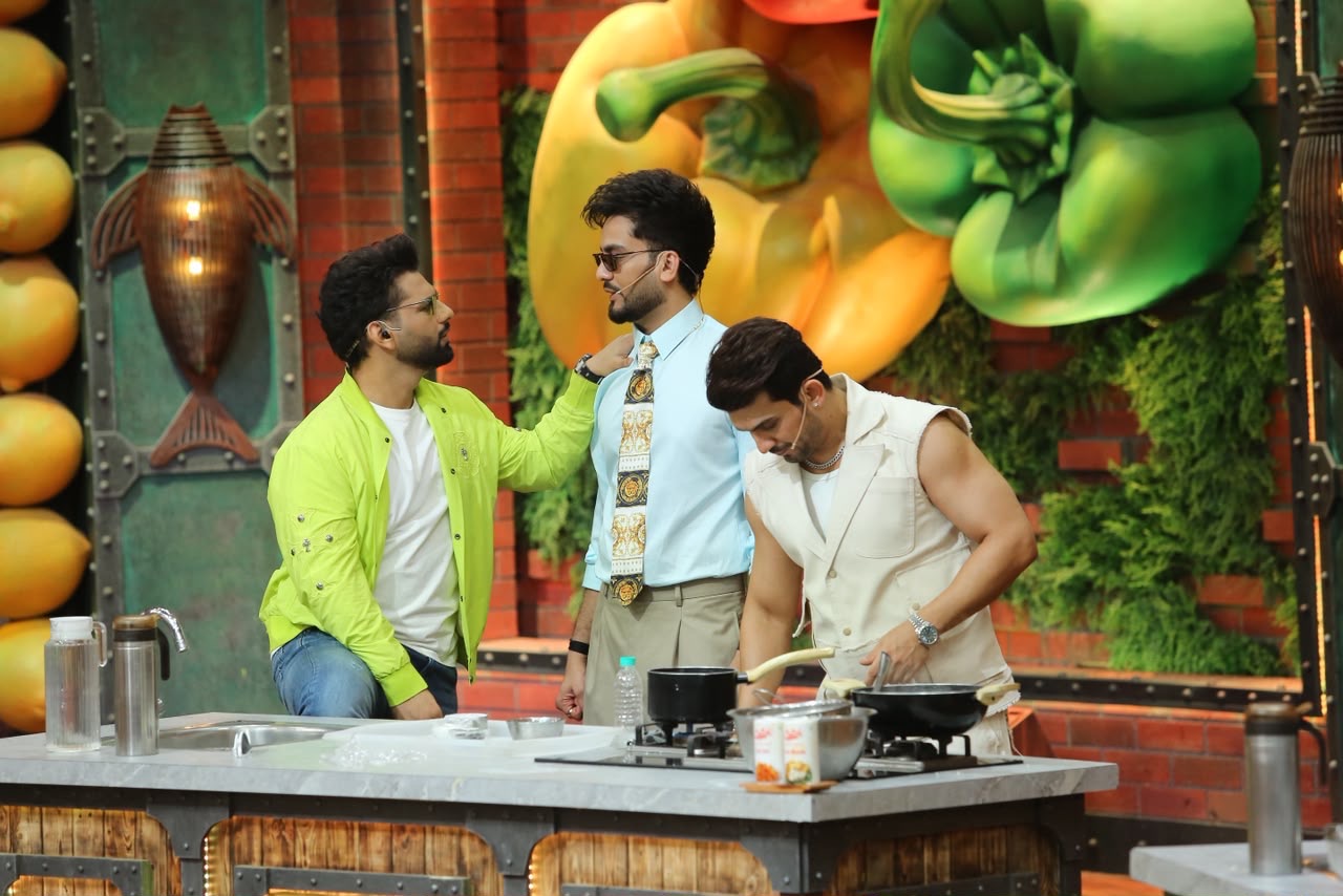 Rahul Vaidya and Vivian Dsena flip the culinary game as tasters on COLORS’ ‘Laughter Chefs Unlimited Entertainment’